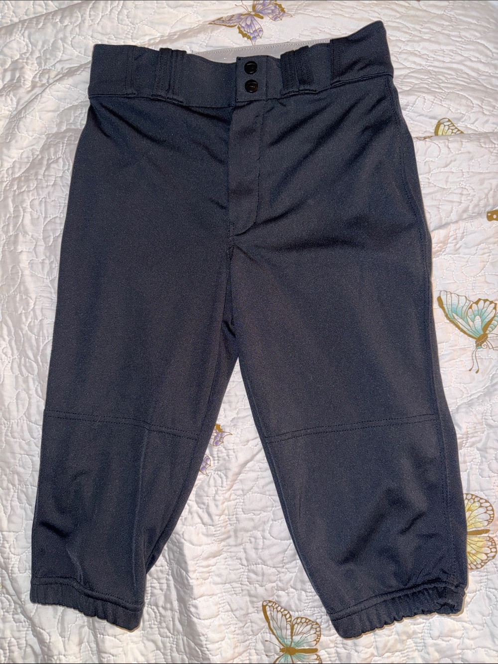Men's black baseball pants
